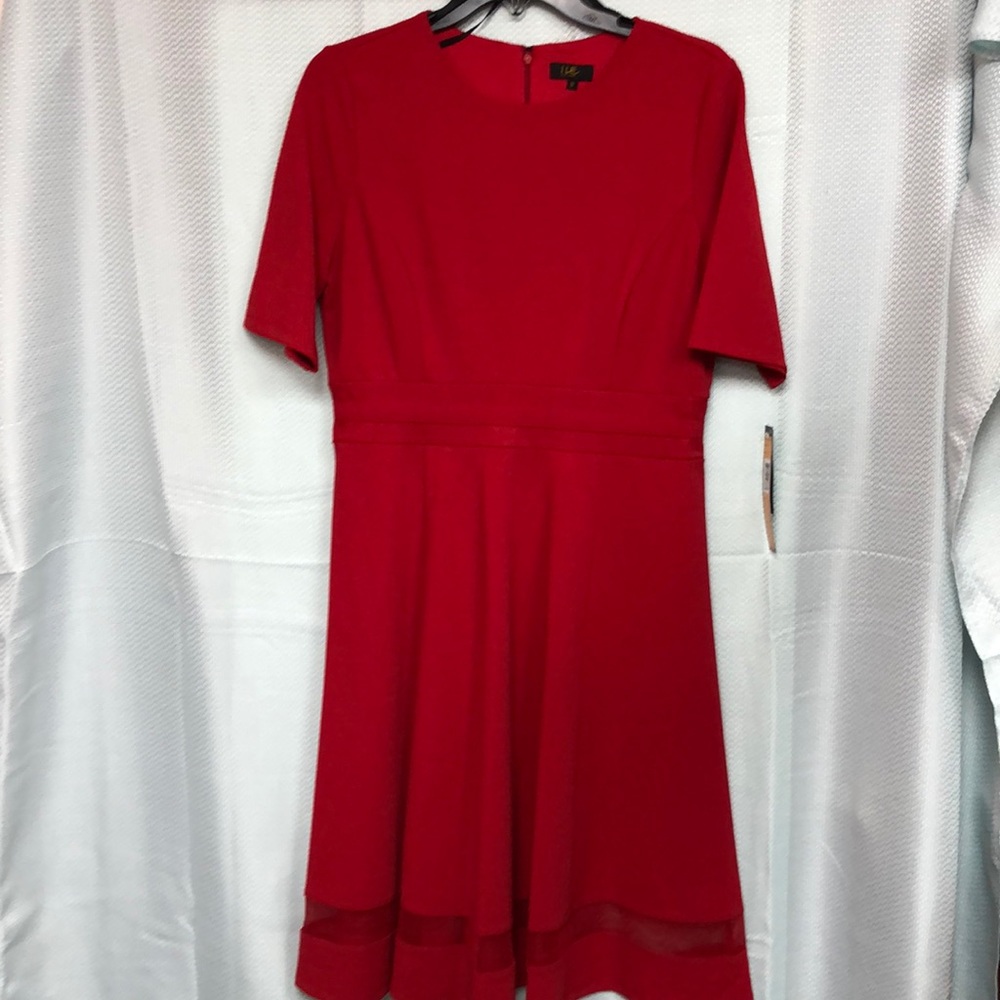 new dress with sleeves in perfect condition